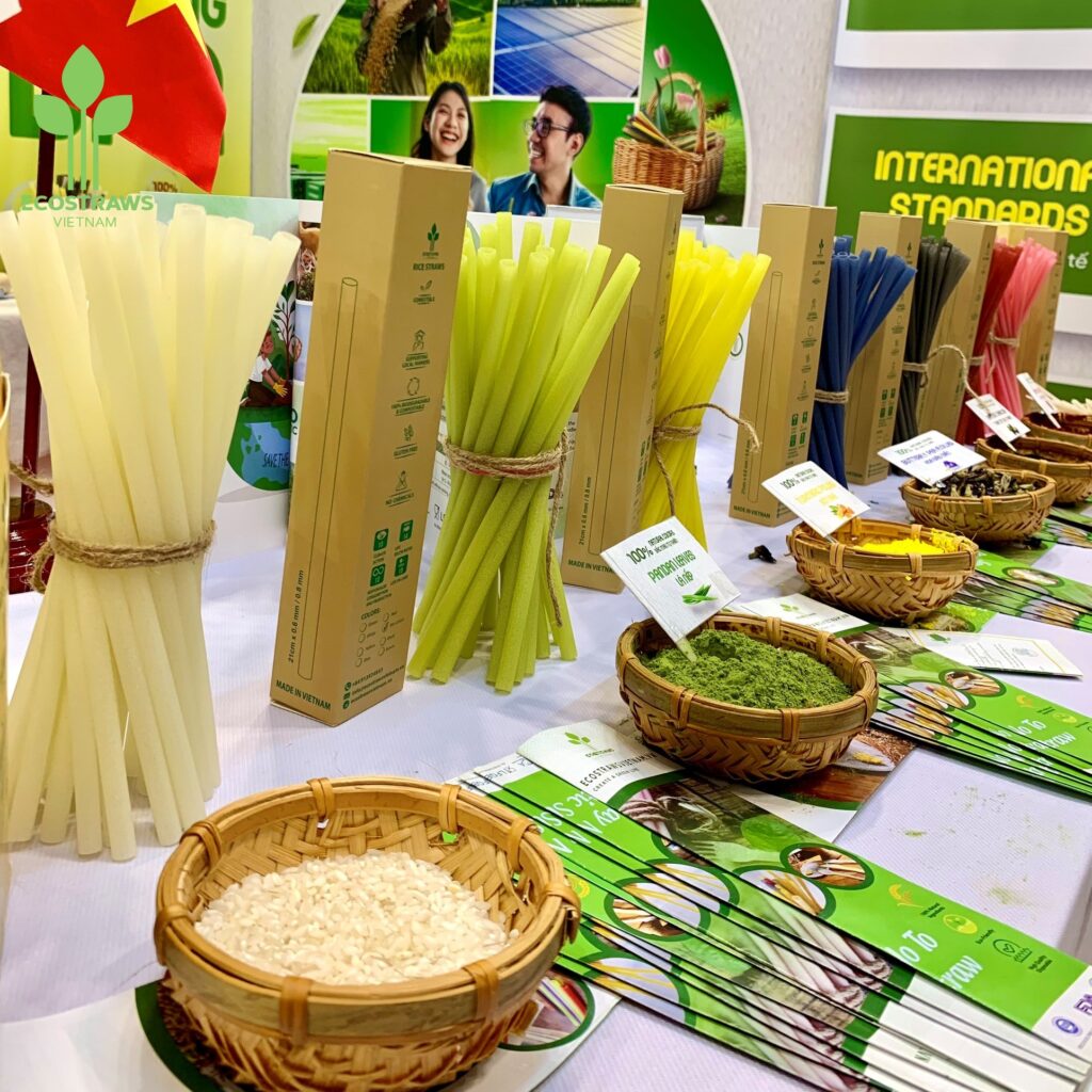 Ống hút Eco Straws tại HCMC Foodex 2024